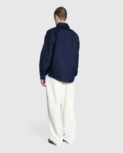 JACQUEMUS La Chemise Boulanger Dark Navy- Shirts