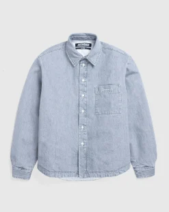 JACQUEMUS La Chemise Boulanger- Shirts