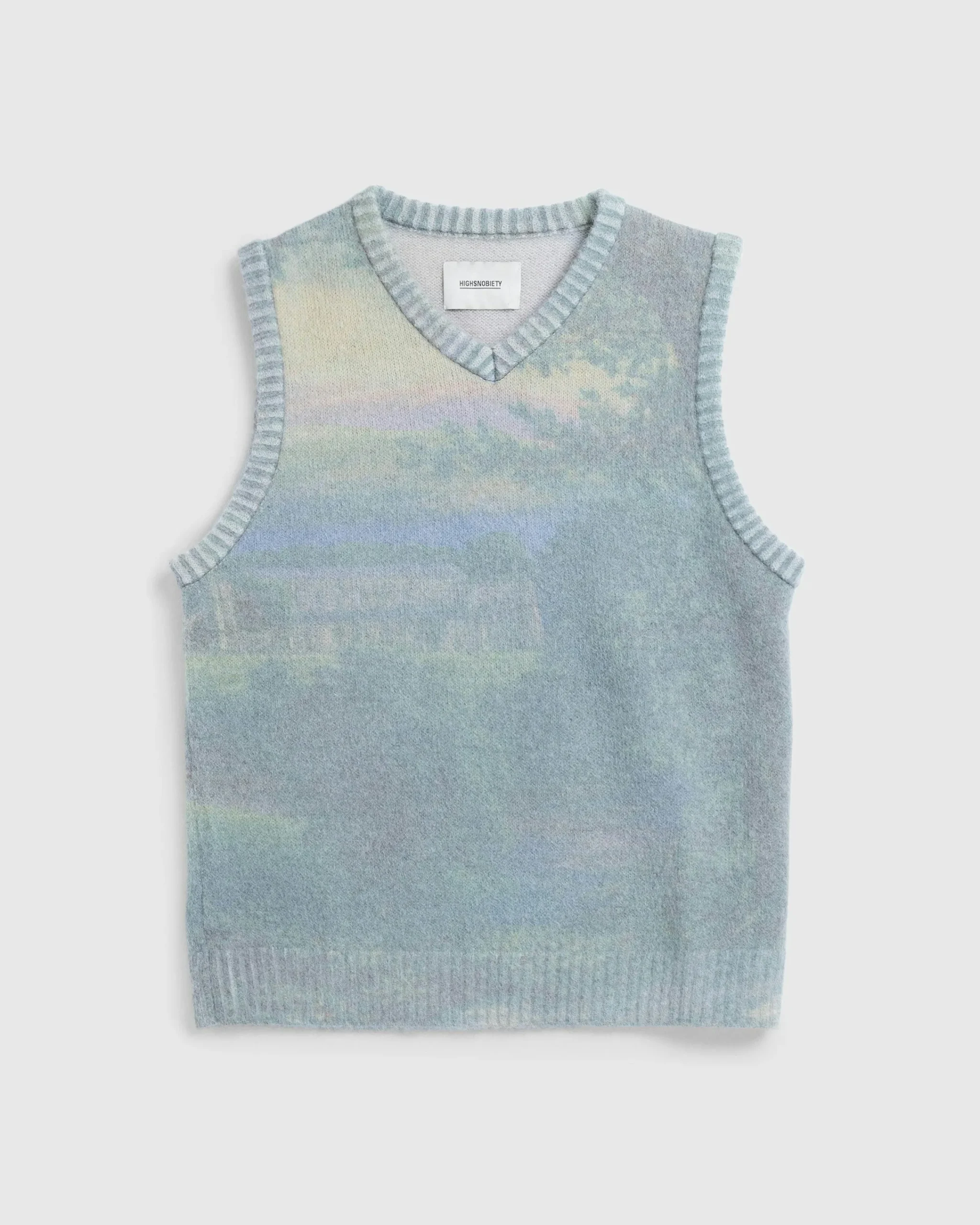 Highsnobiety Landscape Sweater Vest Multi- Knitwear