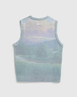 Highsnobiety Landscape Sweater Vest Multi- Knitwear