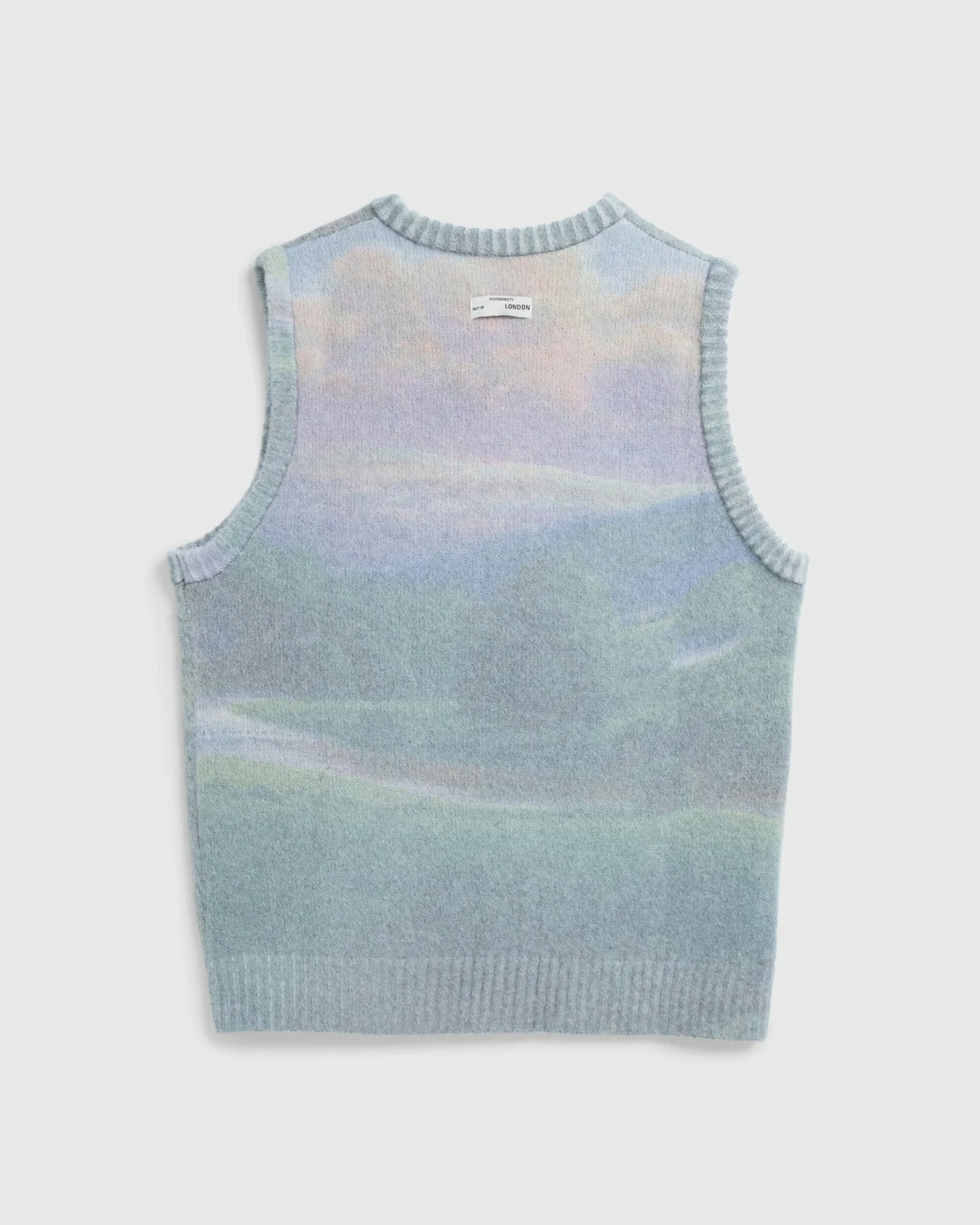 Highsnobiety Landscape Sweater Vest Multi- Knitwear