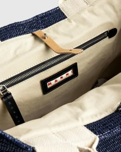 Marni Large Raffia Tote Bag- Bags