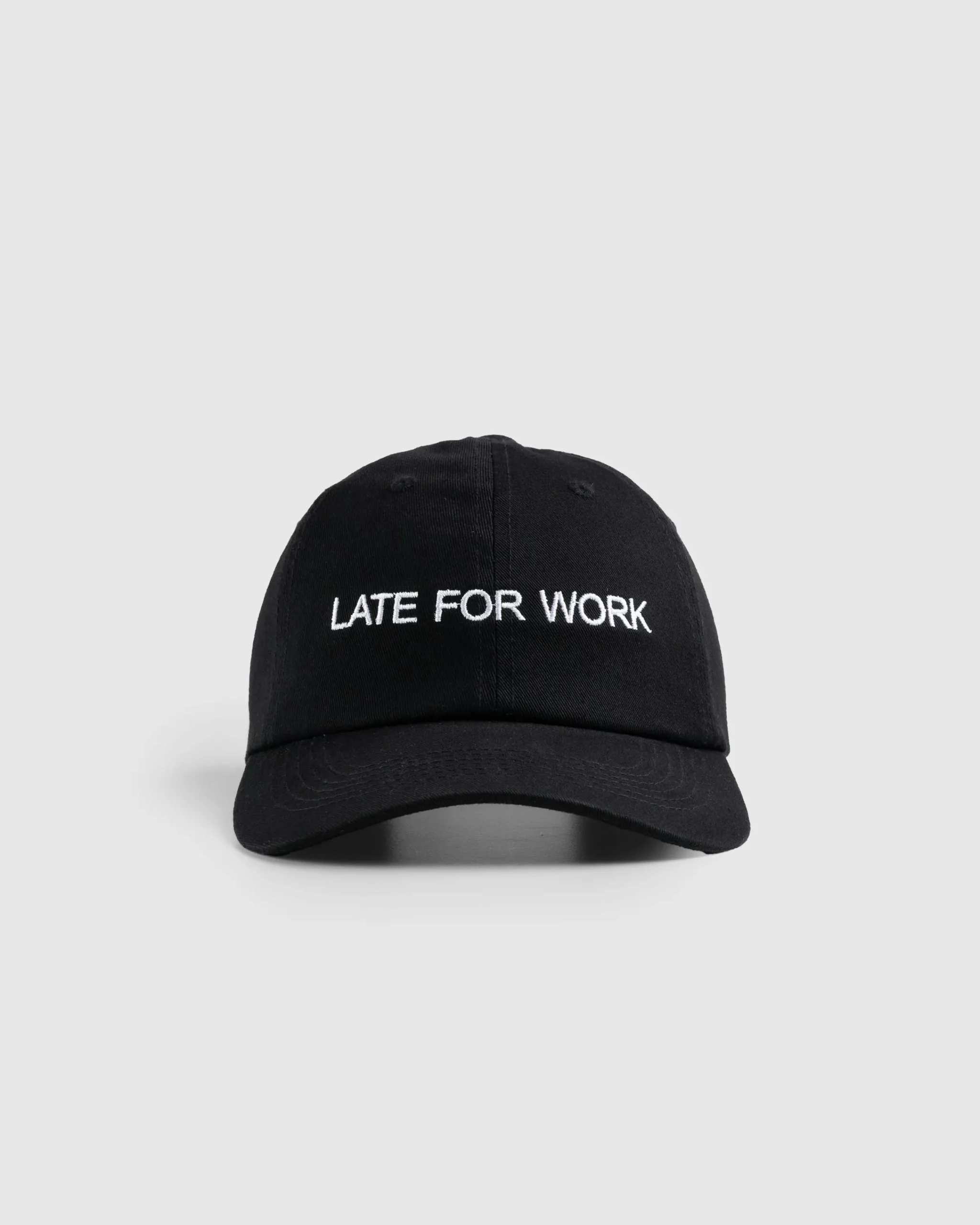 HO HO COCO Late For Work Hat Black/White- Hats