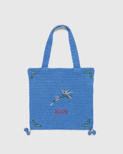 Bode Laurel Crochet Tote- Bags