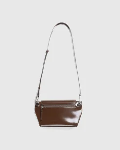 JACQUEMUS Le Messenger Capri Midnight Brown- Bags