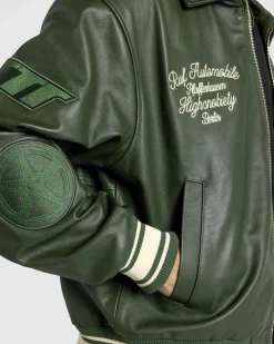 RUF Leather Bomber- Outerwear
