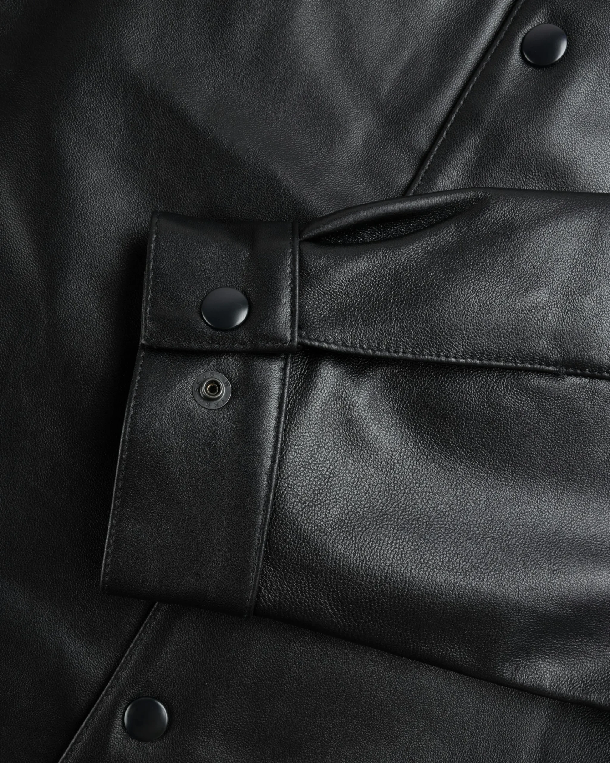 Highsnobiety HS05 Leather Shirt Jacket- Outerwear