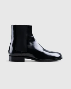 Maison Margiela Leather Tabi Ankle Boot- Boots