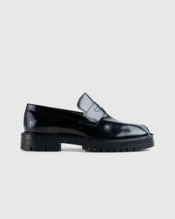 Maison Margiela Leather Tabi Loafers- Shoes