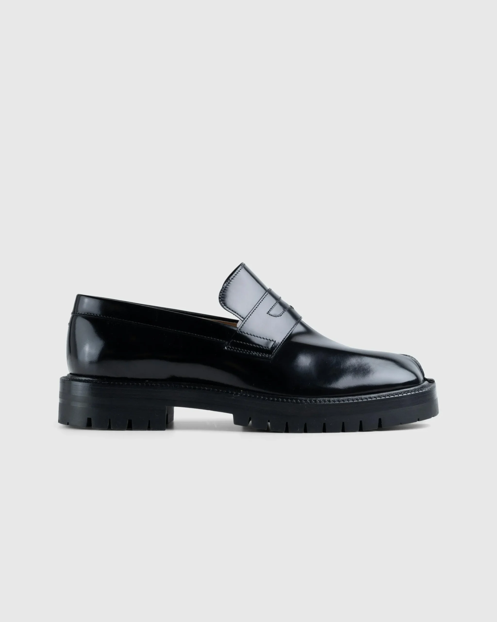 Maison Margiela Leather Tabi Loafers- Shoes