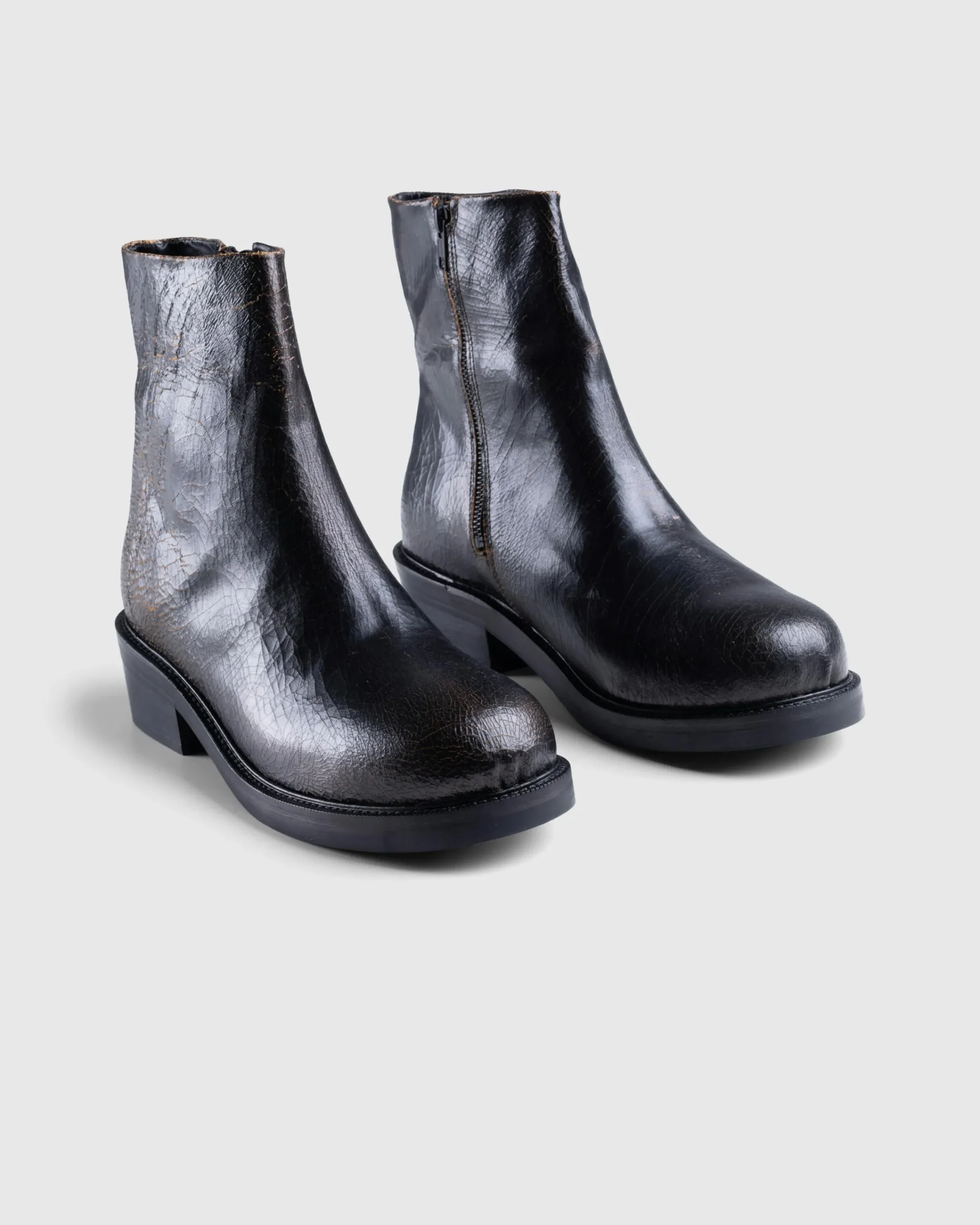 Séfr Lerato Boot Crackled Leather- Boots