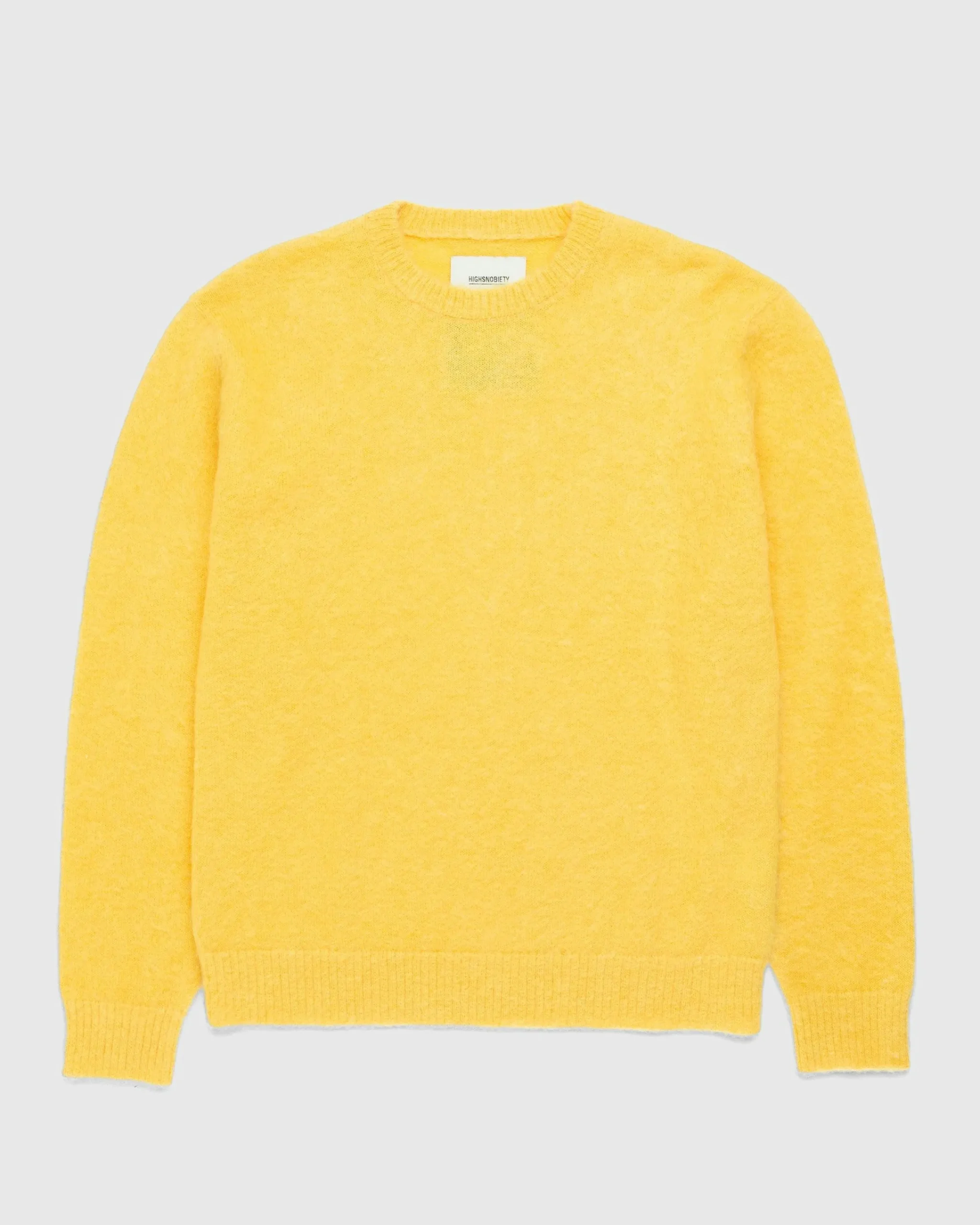 Highsnobiety Light Alpaca Crew Sweater- Knitwear