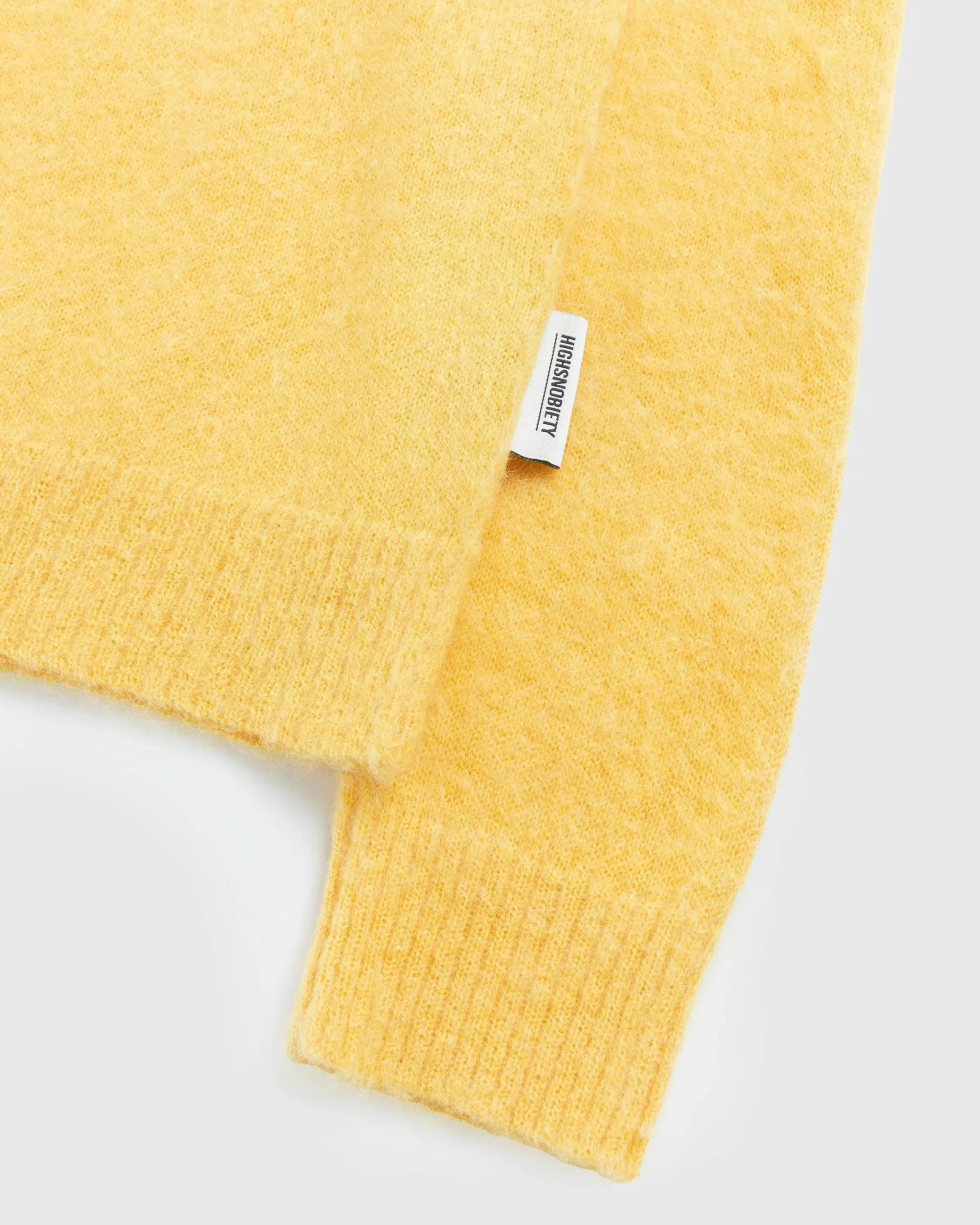 Highsnobiety Light Alpaca Crew Sweater- Knitwear