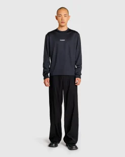 Jil Sander Logo Long-Sleeve T-Shirt- Tops