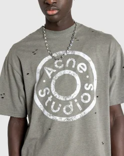 Acne Studios Logo T-Shirt- Tops