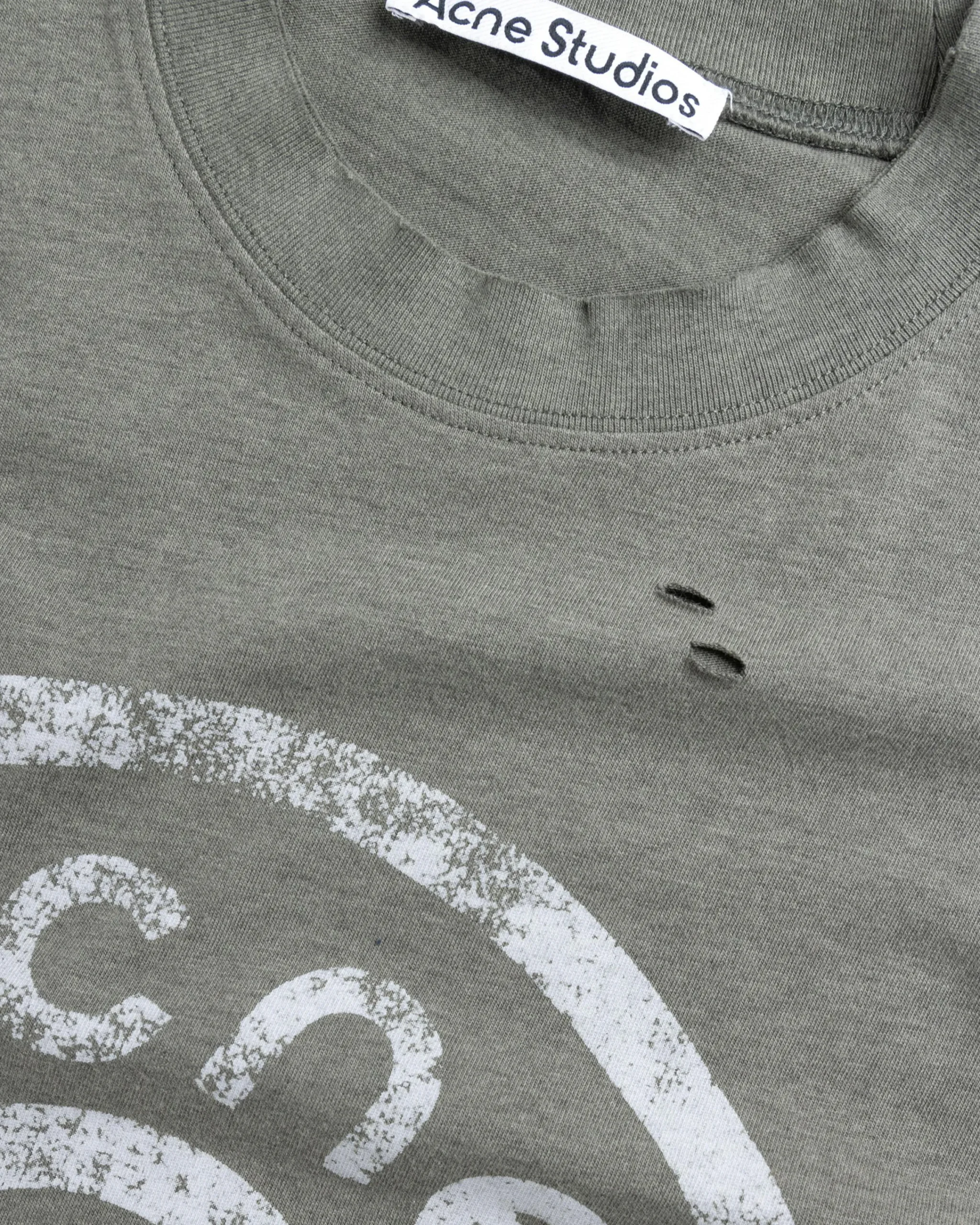Acne Studios Logo T-Shirt- Tops