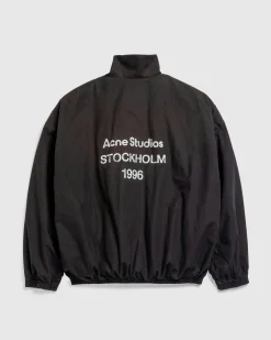 Acne Studios Logo Zipper Jacket- Outerwear