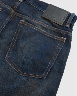 Acne Studios Loose Fit Jeans 2021M Dark Blue- Pants