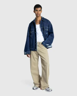 Acne Studios Loose Fit Jeans 2021M Light Sand- Pants
