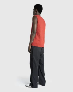 Highsnobiety HS05 Loose Gauge Tank Top Red- Knitwear