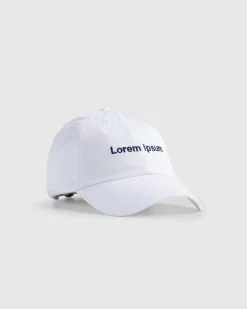 HO HO COCO Lorem Ipsum Cap White/Navy- Hats