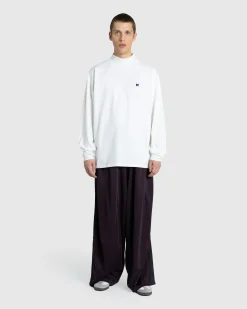 Needles L/S Mock Neck Tee Poly Jersey- Shirts