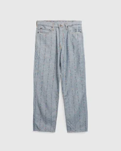 Levi's LSE 568 LOOSE STRAIGHT PIGALLE MALLARD BLUE- Pants