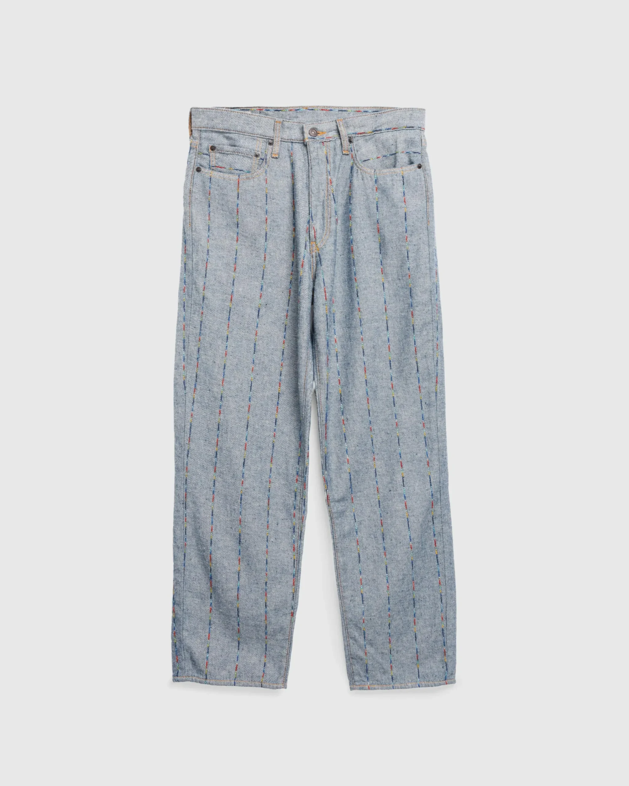 Levi's LSE 568 LOOSE STRAIGHT PIGALLE MALLARD BLUE- Pants