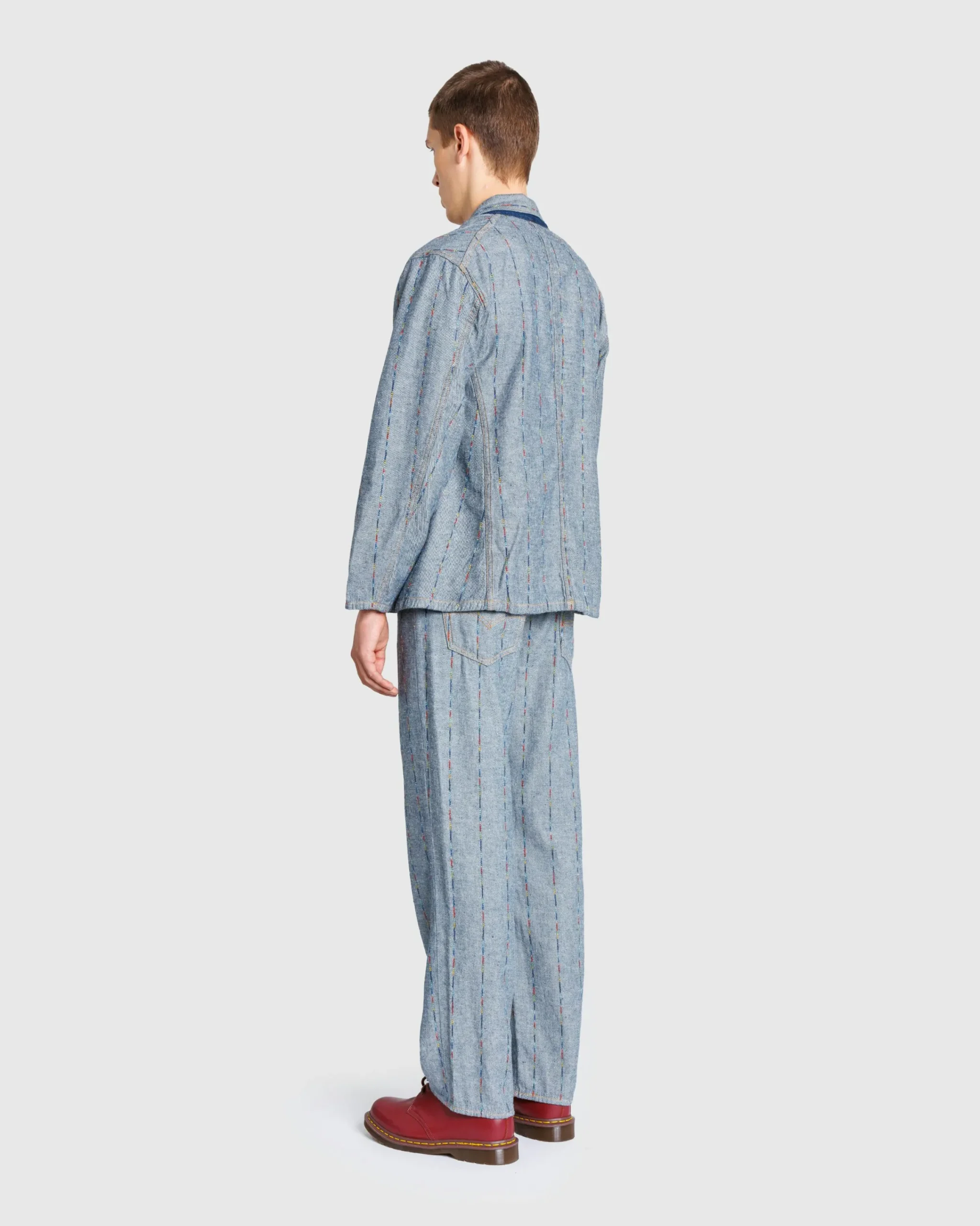 Levi's LSE 568 LOOSE STRAIGHT PIGALLE MALLARD BLUE- Pants