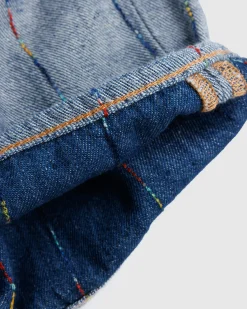 Levi's LSE 568 LOOSE STRAIGHT PIGALLE MALLARD BLUE- Pants