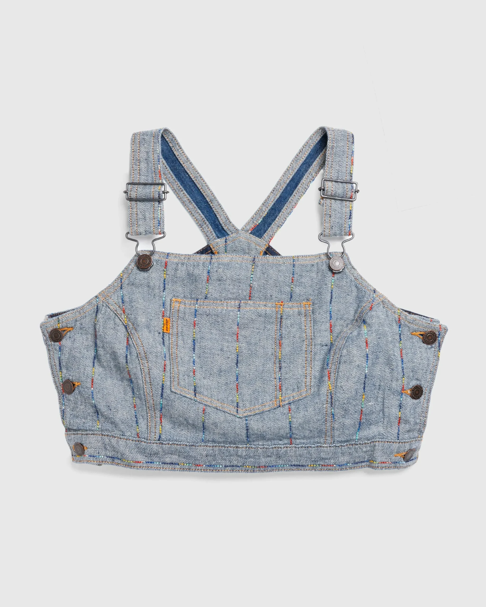 Levi's LSE SHELLSEA OVERALL TOP PIGALLE MALLARD BLUE- Tops