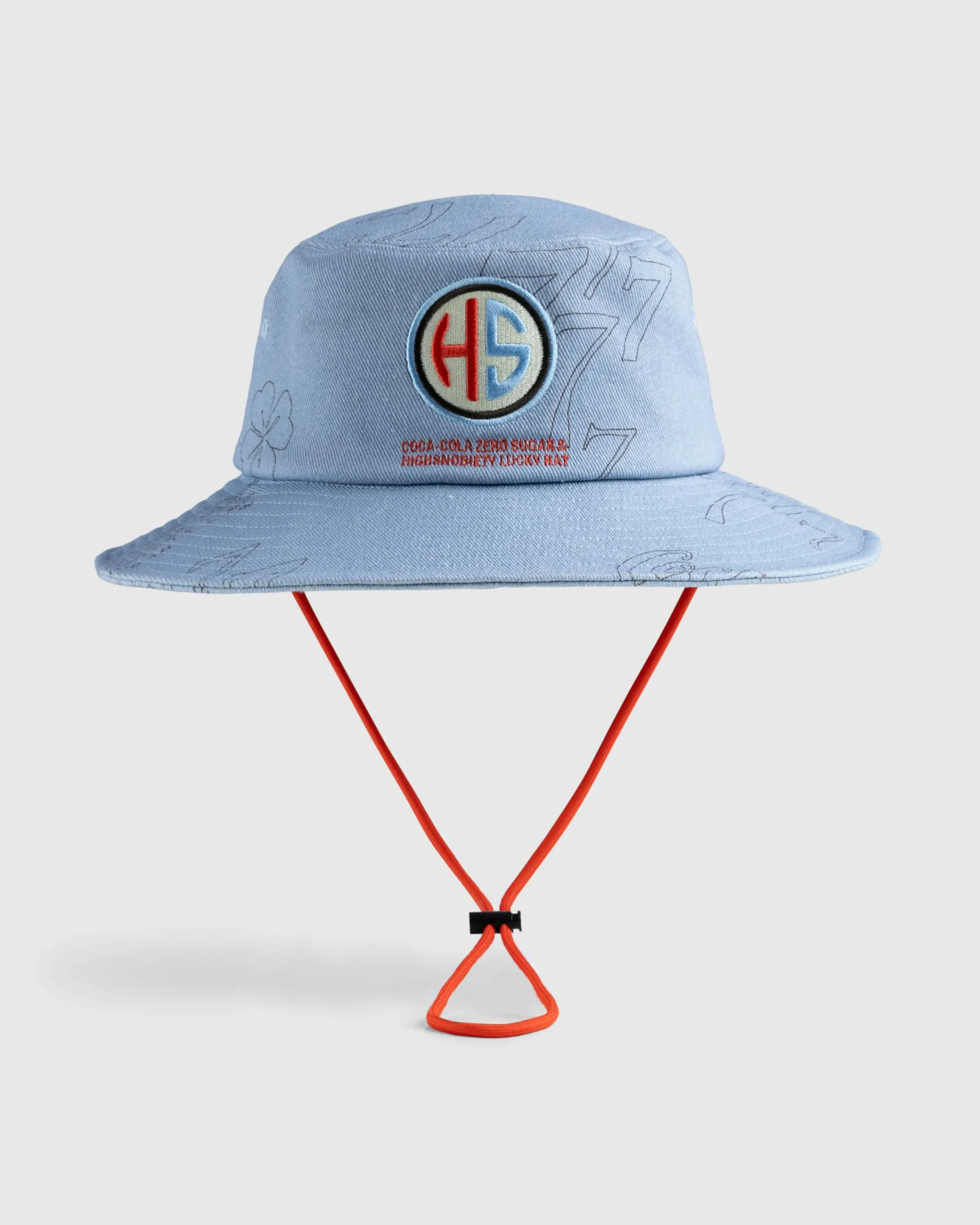 Highsnobiety Lucky Bucket Hat Light Blue- Hats