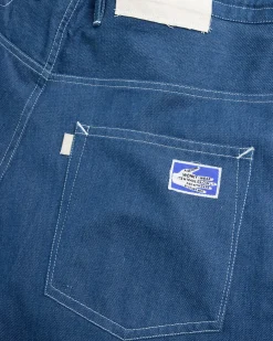 Story mfg. Lush Pants Indigo Denim Wonky-Wear- Pants