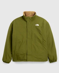 The North Face M Yumiori Reversible Jacket Forest Olive/Utility Brown- Outerwear