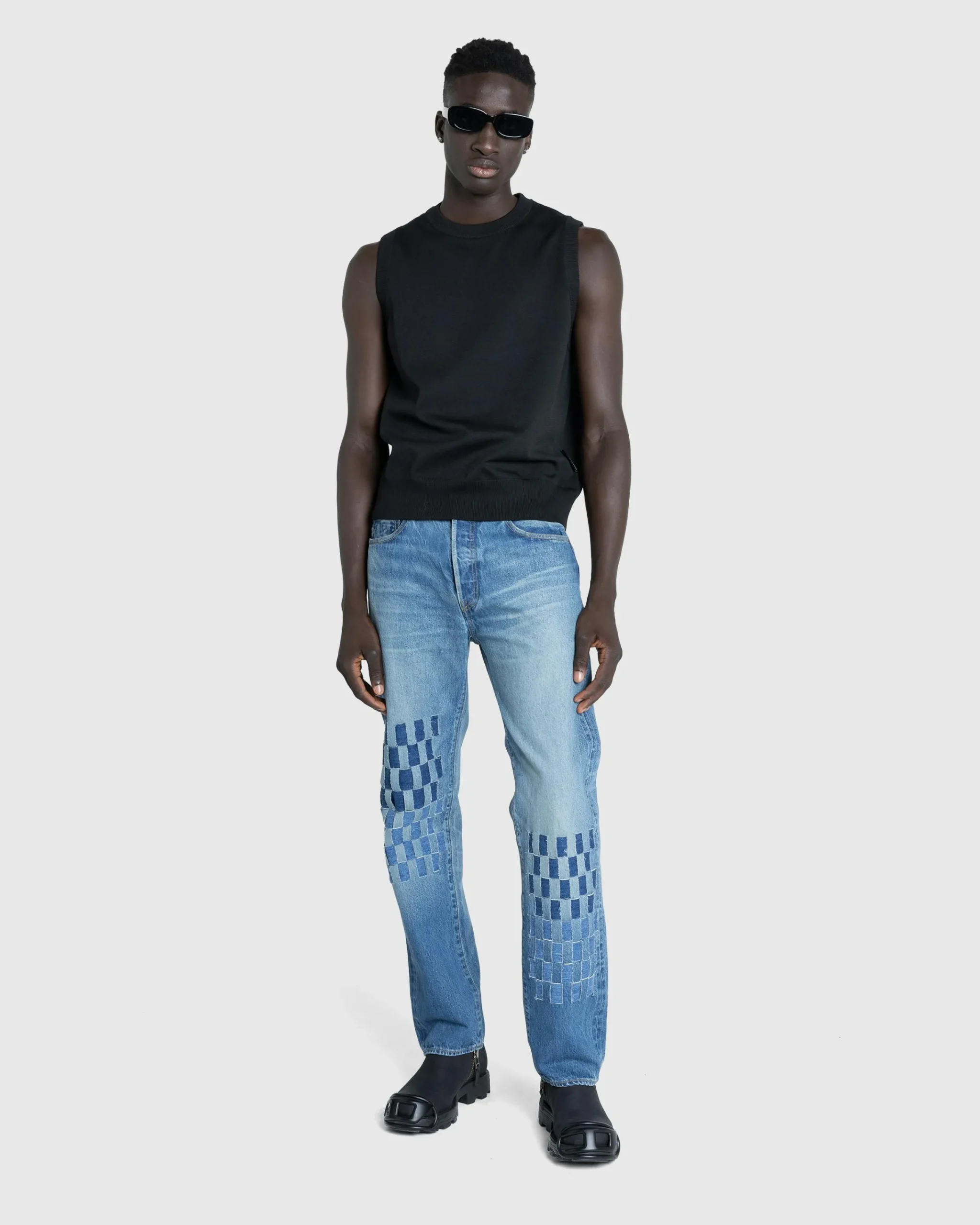 Levi's Made in Japan 1980s 501 Denim Blue Weave- Pants