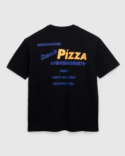 Scarr's Pizza Merch T-Shirt Black- Tops