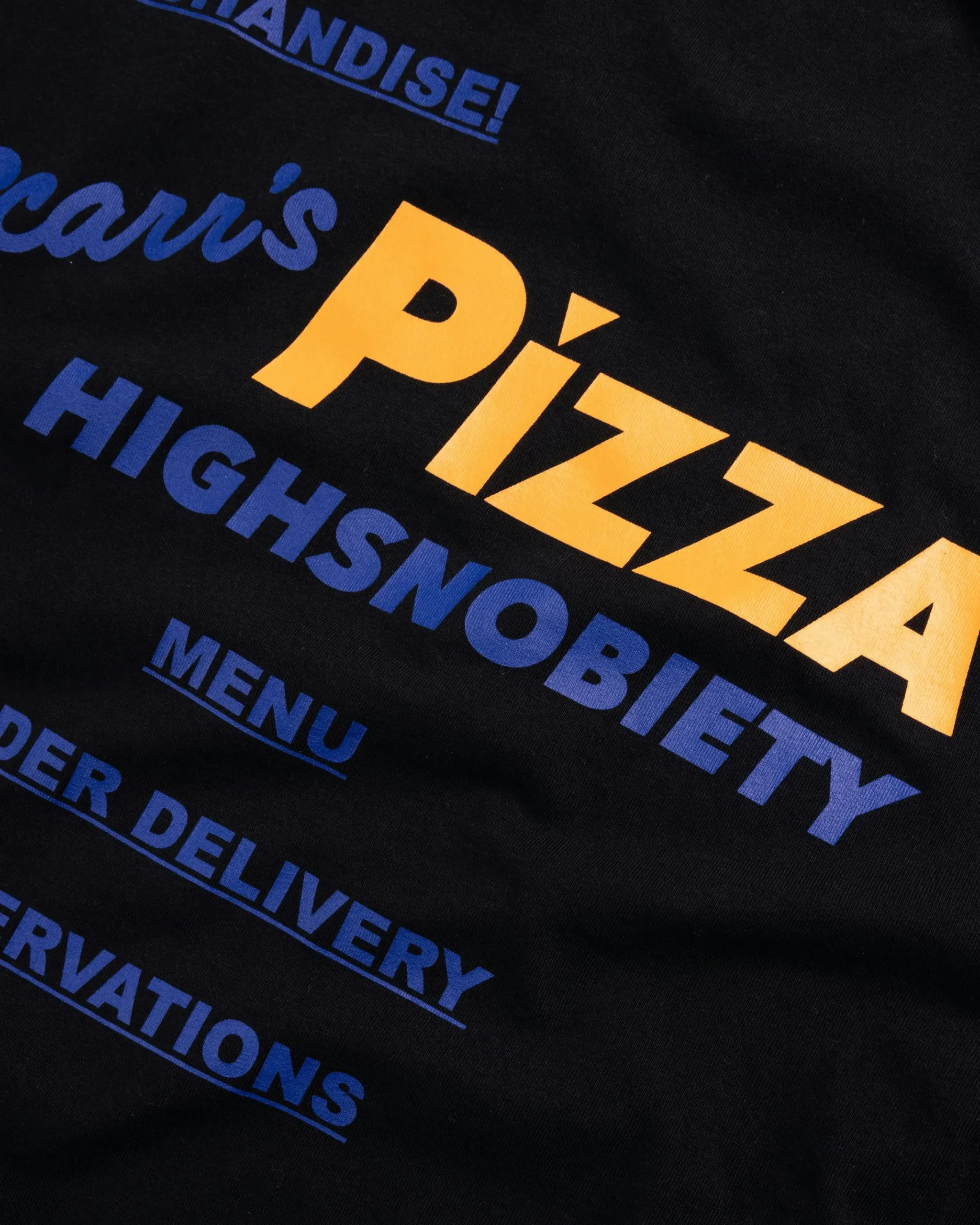 Scarr's Pizza Merch T-Shirt Black- Tops