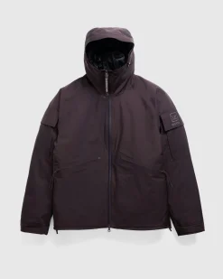 C.P. Company Metropolis Series GORE-TEX 3L INFINIUM Anorak Rum Raisin- Outerwear