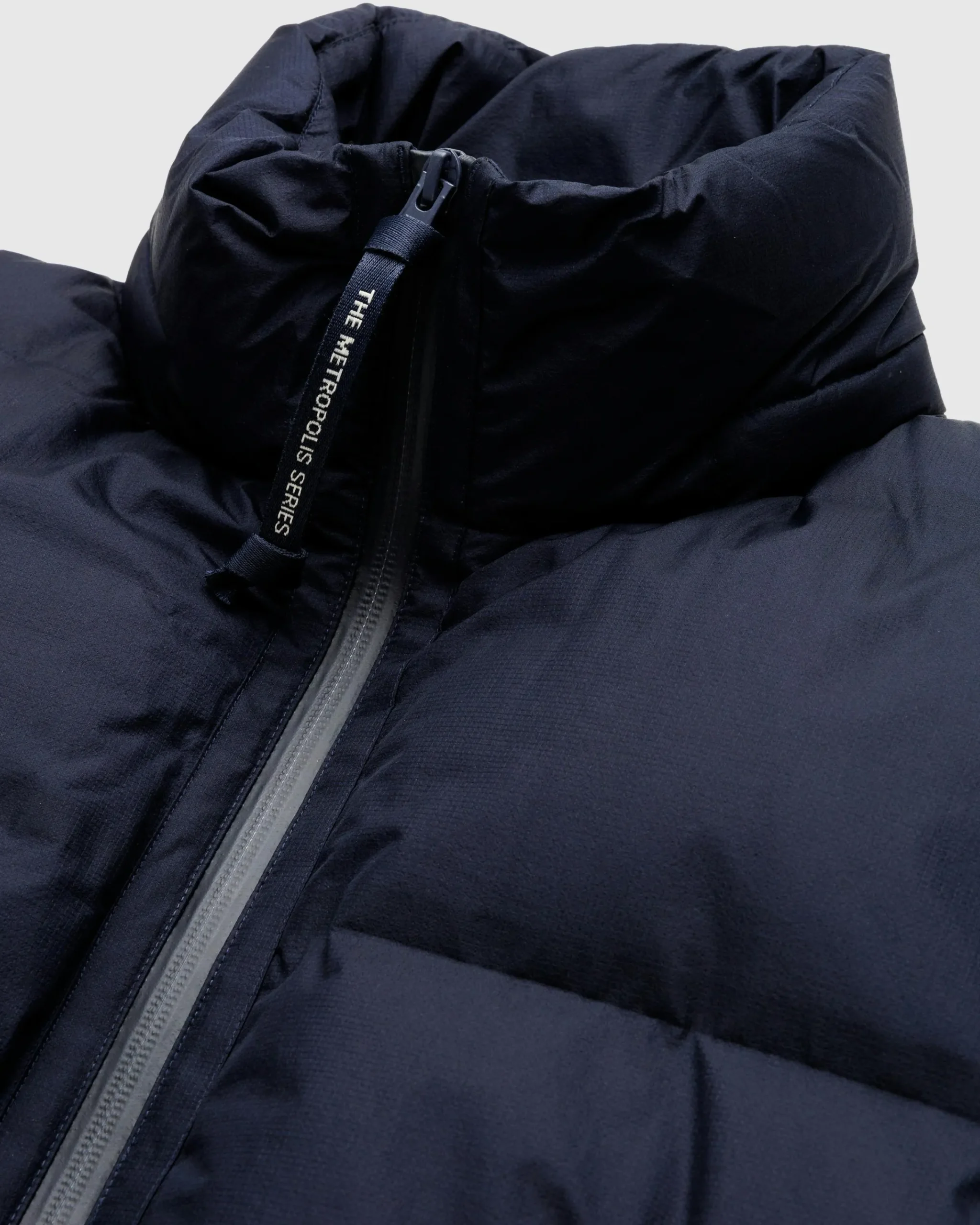 C.P. Company Metropolis Series Pertex Hooded Down Vest Sky Captain- Outerwear