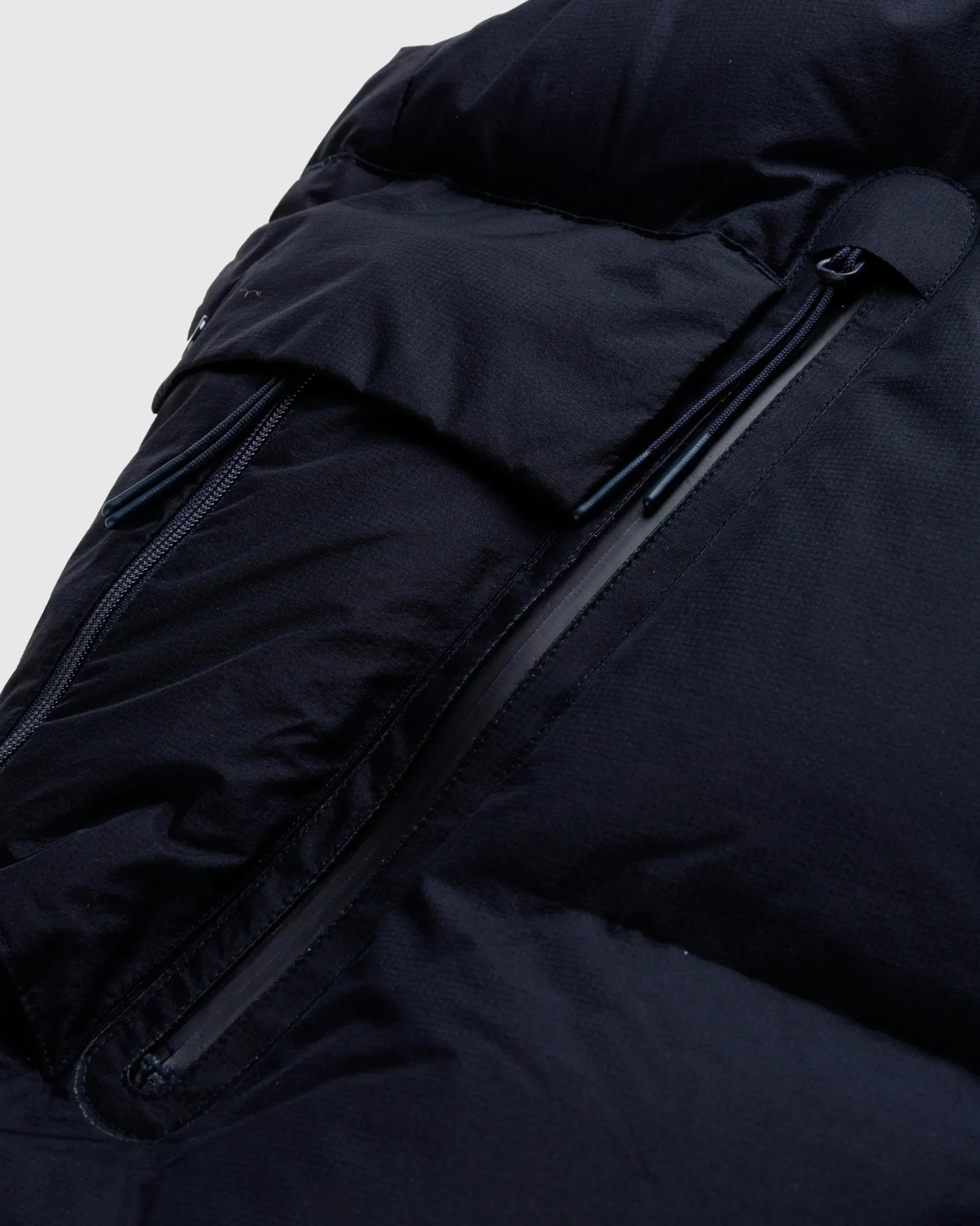 C.P. Company Metropolis Series Pertex Hooded Down Vest Sky Captain- Outerwear