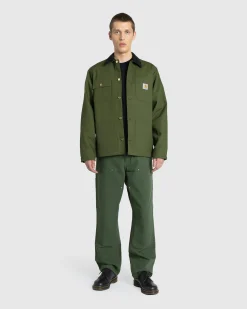 Carhartt WIP Michigan Coat Tarragon/Black/Rigid- Shirts