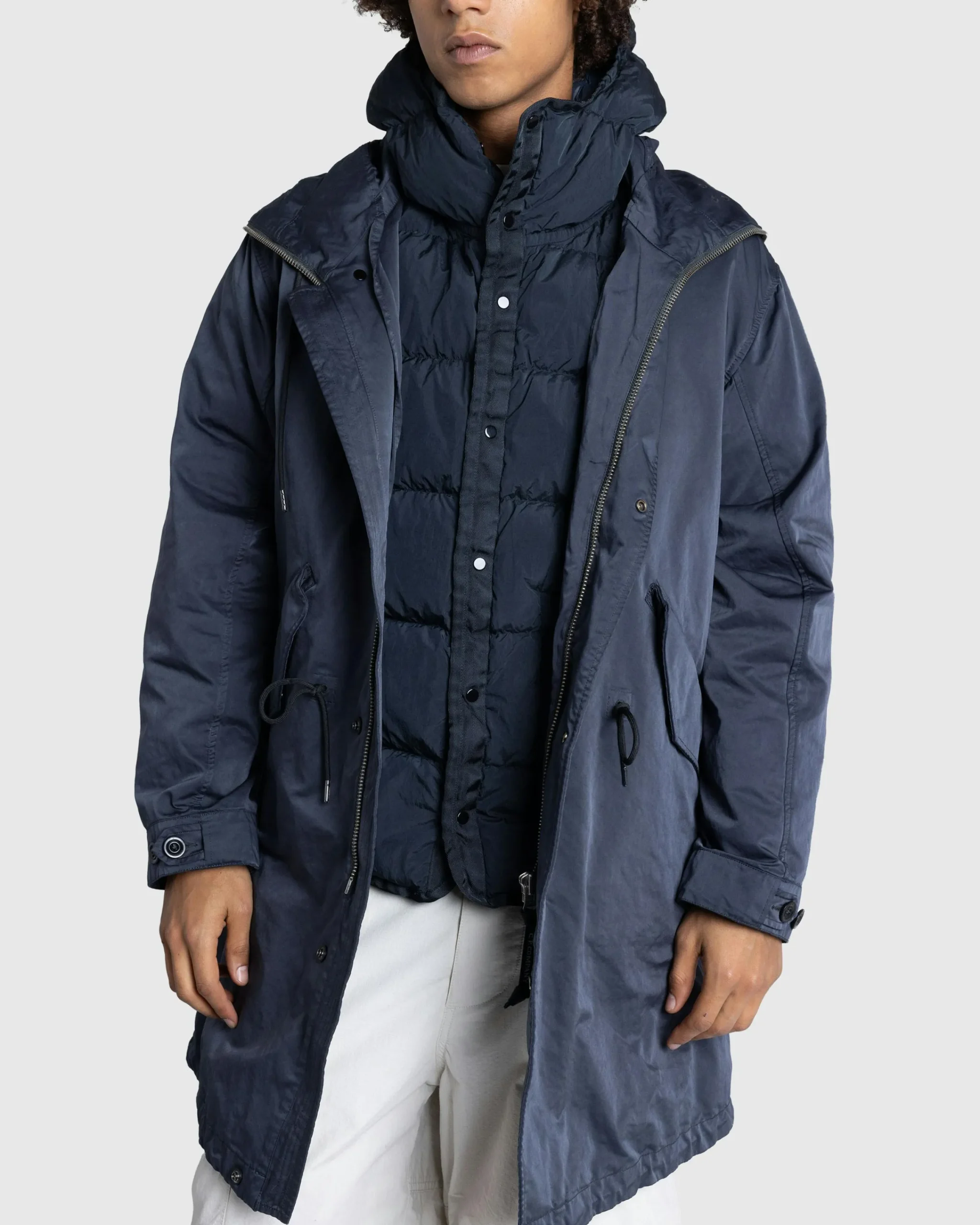 C.P. Company Micro Kei Explorer Parka Black Sand- Outerwear