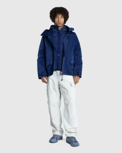 C.P. Company Micro Kei Hooded Jacket Estate Blue- Outerwear
