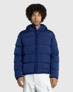 C.P. Company Micro Kei Hooded Jacket Estate Blue- Outerwear
