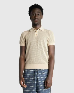 Dries van Noten Mindo Knit Polo- Tops