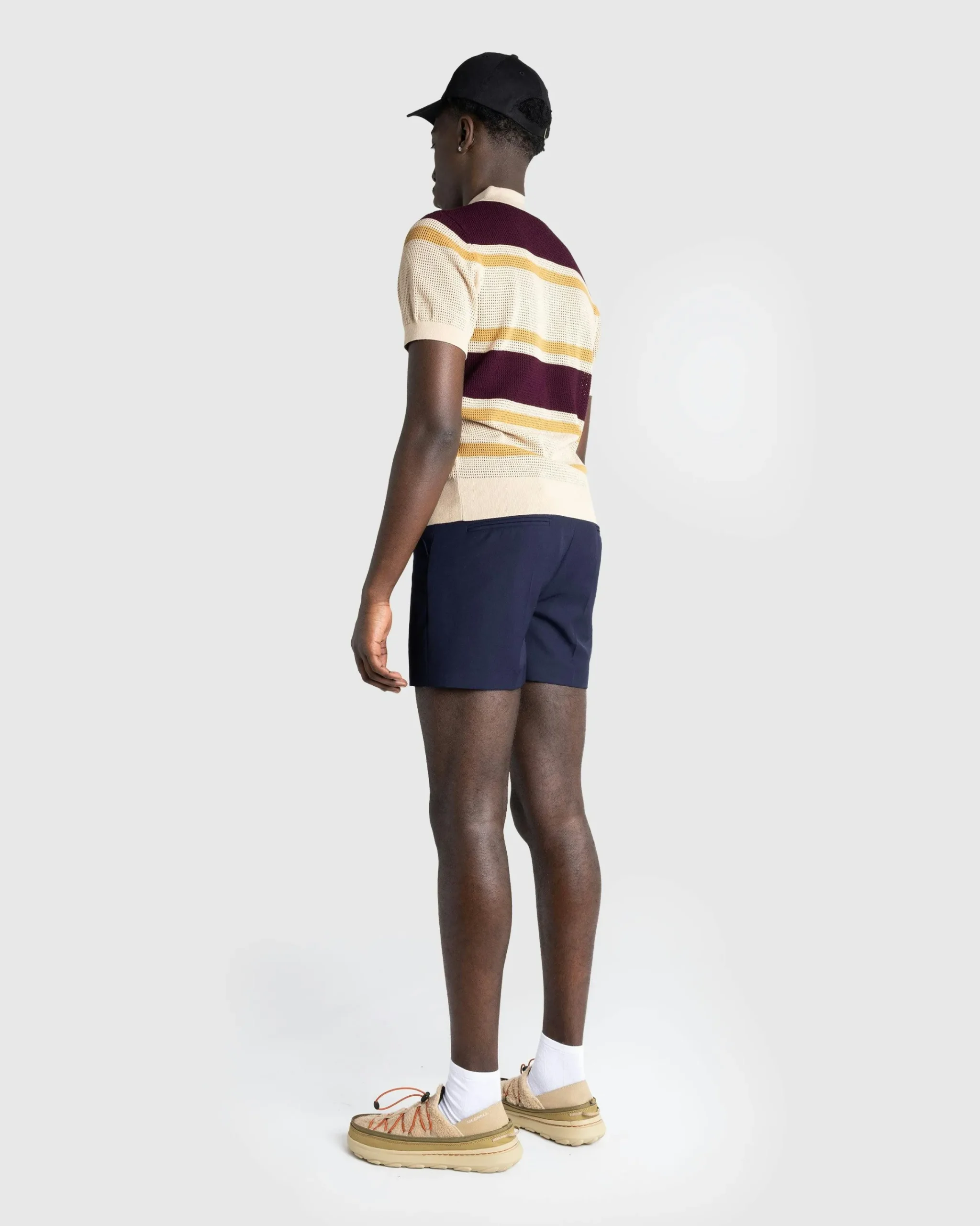 Dries van Noten Mindo Knit Polo /Stripes- Tops