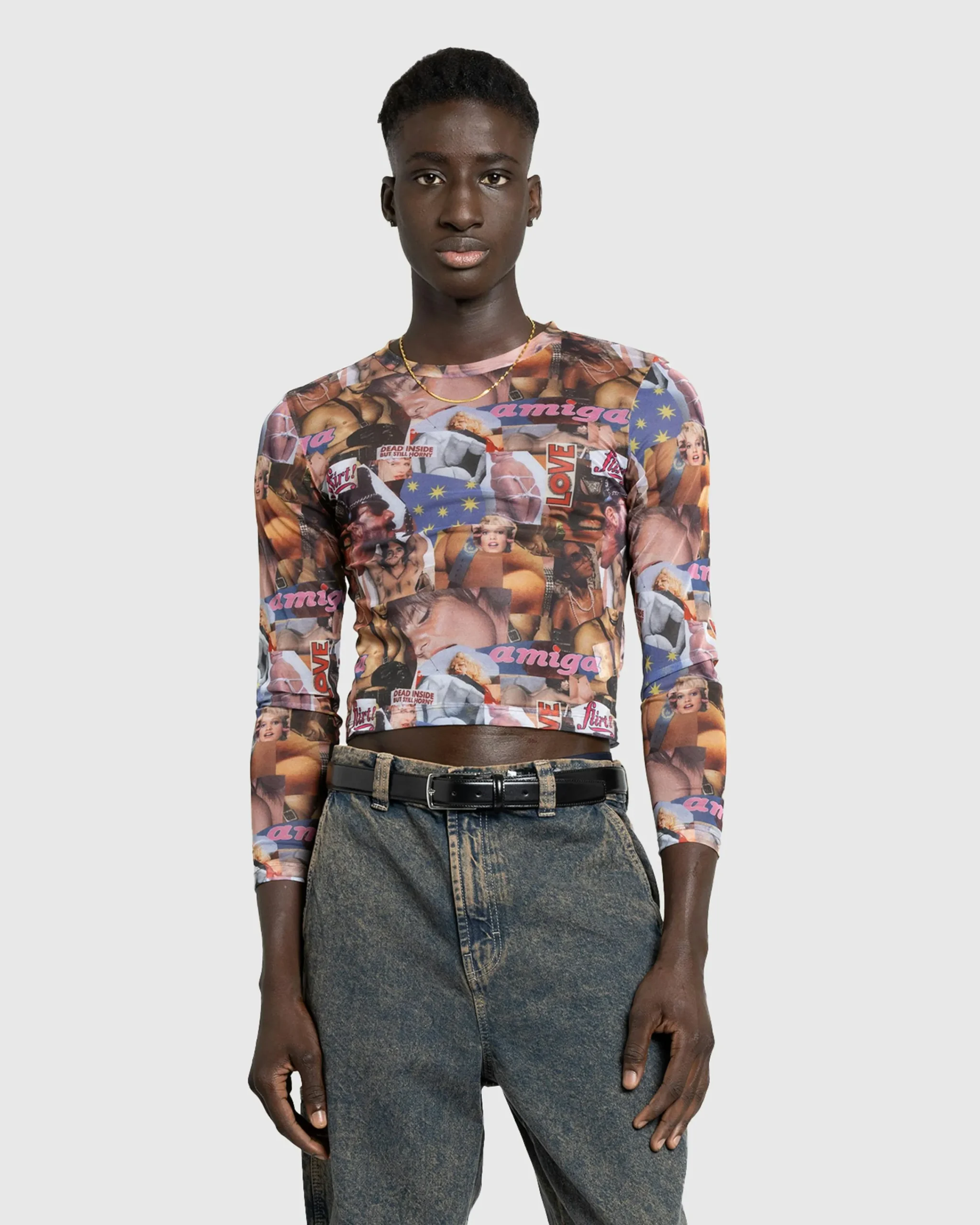 Carne Bollente Moans Mixtape Long-Sleeve- Tops