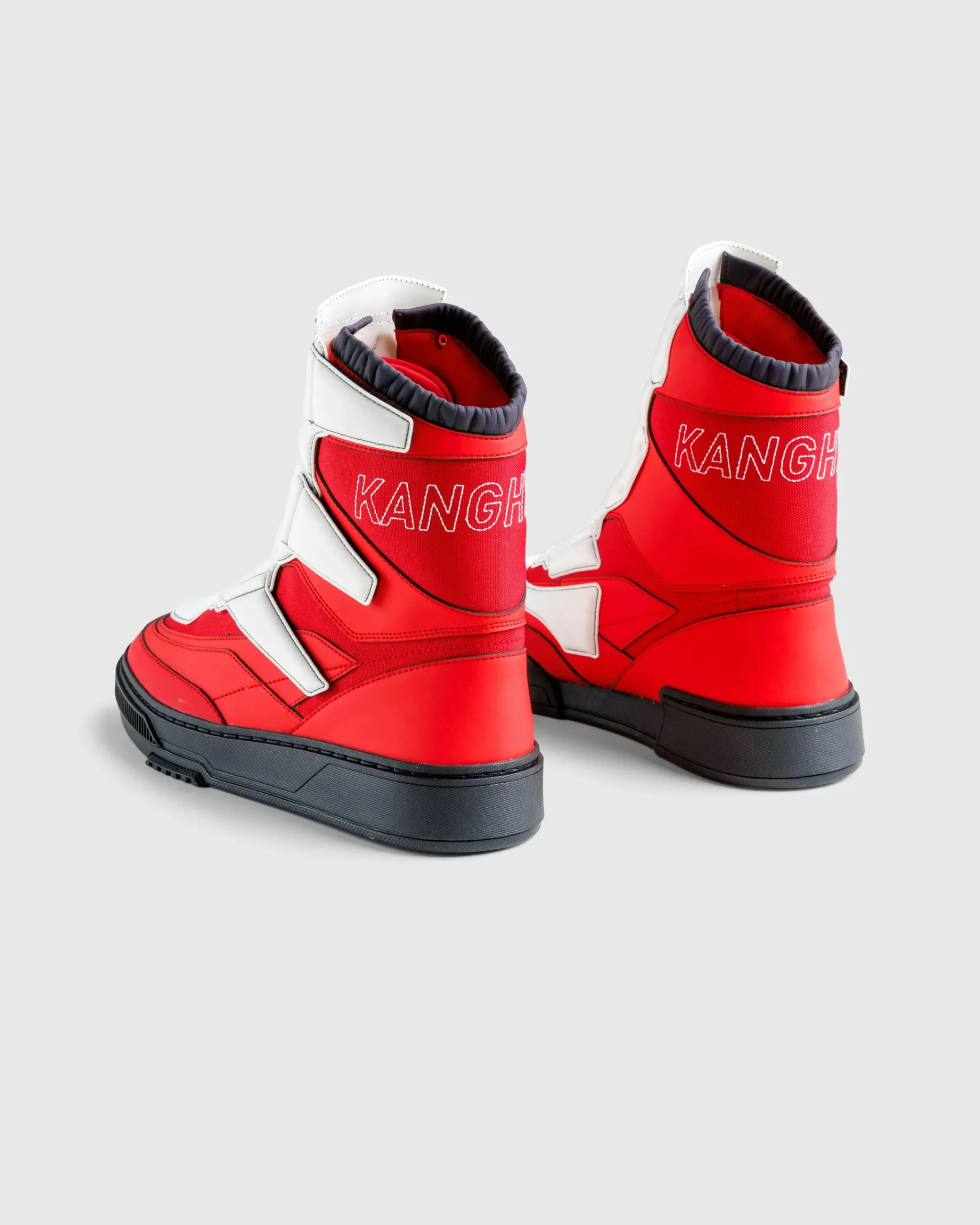 Kanghyuk Moto High- Boots