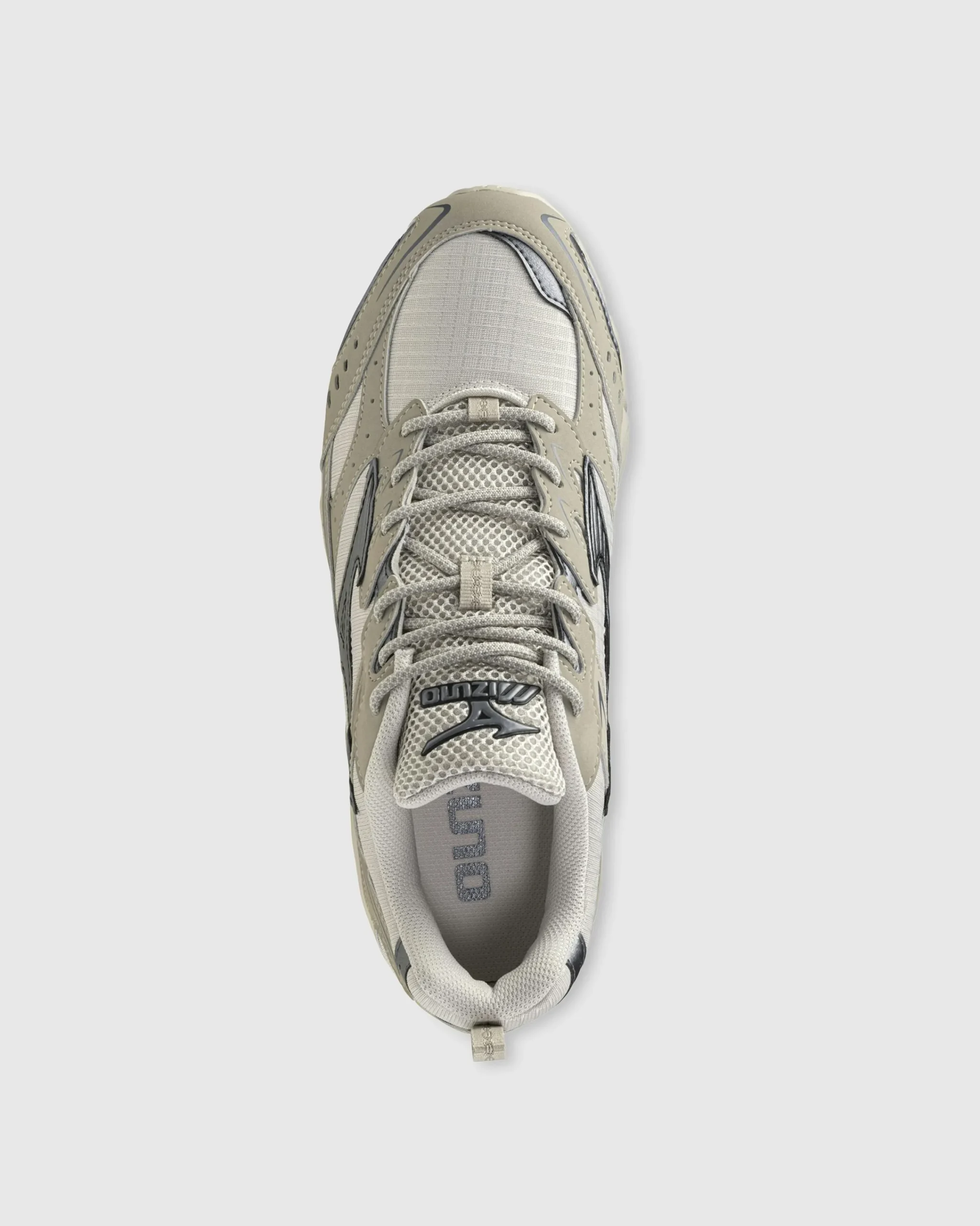 Mizuno MXR Silver Cloud/Metallic Grey/Khaki- Sneakers