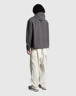 Rier Natural Fleece Hoodie Castlerock- Sweats